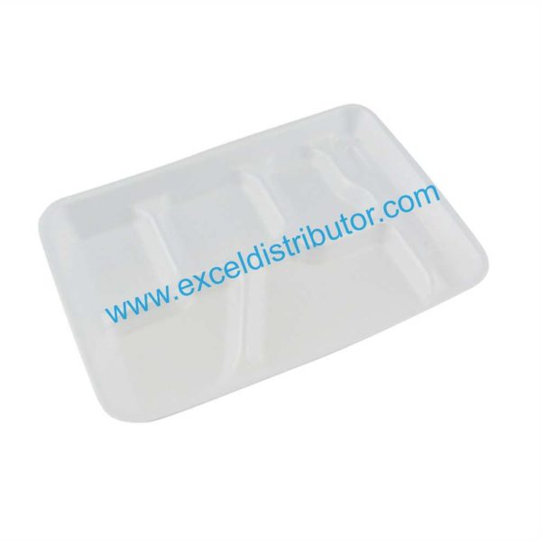 OTH10601SGBX6 COMPARTMENT FOAM SCHOOL LUNCH TRAY 500/CS