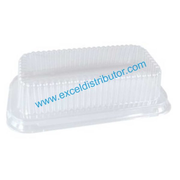 2 1/4DomeLids Dome Lid 2 ¼ Oblong Container 500/CS