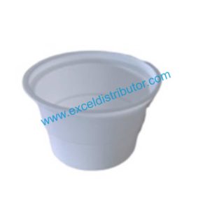 5PBW-5020 5 – 6 OZ White Color Plastic Bowl For  Compartment Plate  - 1000/CS