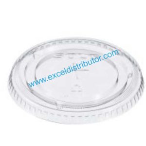 DART 662TS FLAT LID WITH STRAW SLOT FOR 12 OZ PET CUP 1000/CS