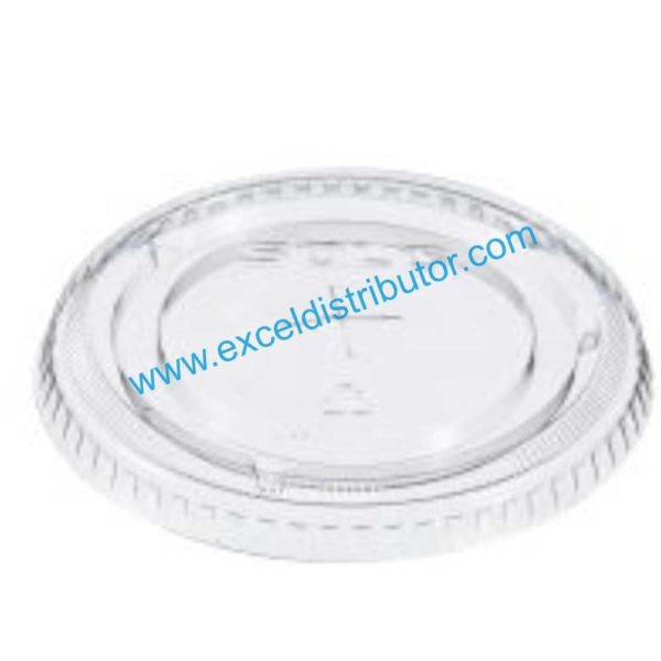 DART 662TS FLAT LID WITH STRAW SLOT FOR 12 OZ PET CUP 1000/CS