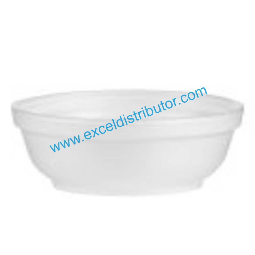 DART 6B20 6OZ WHITE FOAM BOWL ROUND BASE 1000/CS – Excel Distributors