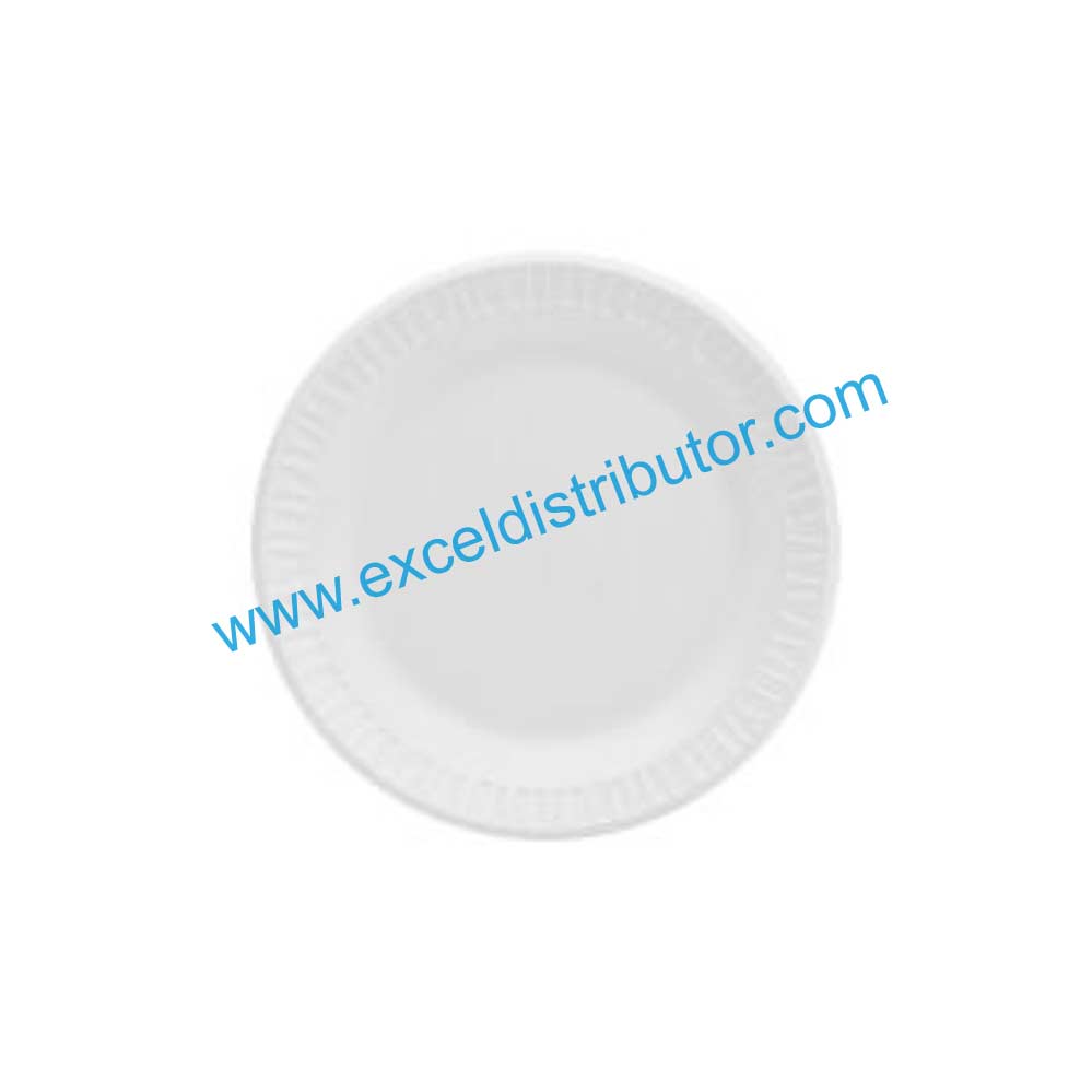 Foam Plates White