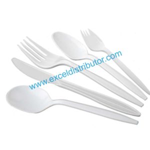 CrystalwareFPPWP1000Medium Weight PP Cutlery Fork 1000/CS