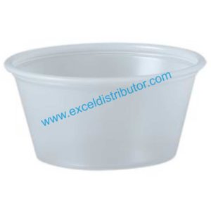 DART P200N CONEX COMPLEMENTS 200PC 2OZ TRANSLUCENT PLASTIC SOUFFLE / PORTION CUP 2500/CS