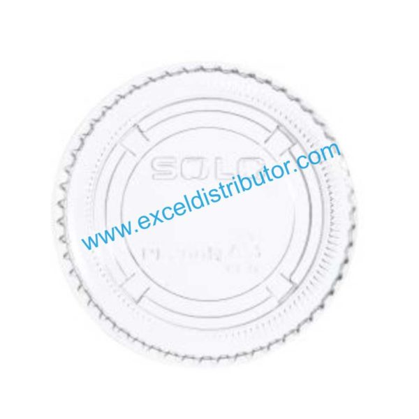DART PL200N MEDIUM CLEAR PLASTIC SOUFFLE / CUP LID 2500/CS