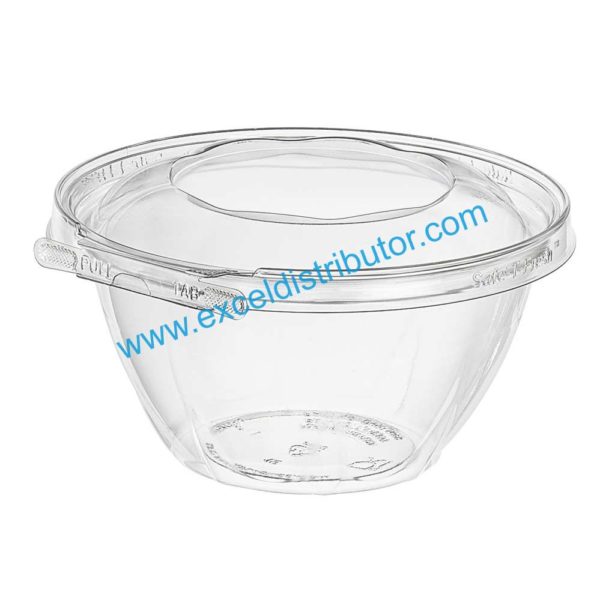 INLINE TS32RNTamper Evident & Tamper Resistant Clamshell 32oz Bowl 150/CS
