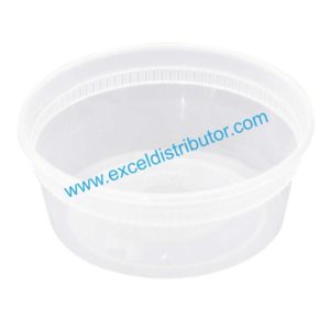 YL2508- NewspringDeli 8oz Natural Microwavable Combo Container 240/CS