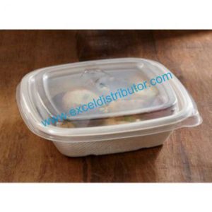 51641D150 - CLEAR LID FOR 16OZ. PULP CONTAINER - 150 CT
