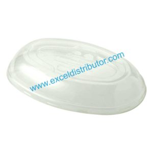 BOL-CS-UBBS - LID - 24oz. Burrito Bowls, Clear Ingeo™ 400/CS