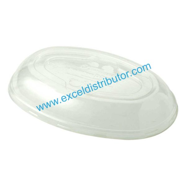 BOL-CS-UBBS - LID - 24oz. Burrito Bowls, Clear Ingeo™ 400/CS