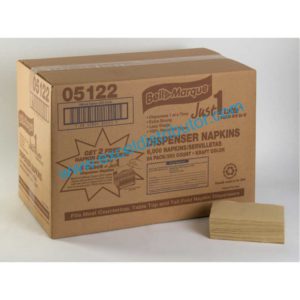05122 - Brown Kraft Dispenser Napkin