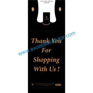 2BT24BK -  2 BOTTLE SHOPPING BAG 1000/CS