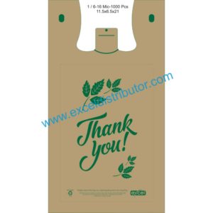 L16BE 1/6 LARGE SIZE SHOPPING BAG 1000/CS