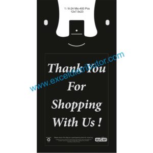 L24BK - 1/6 LARGE SIZE SHOPPING BAG 400/CS