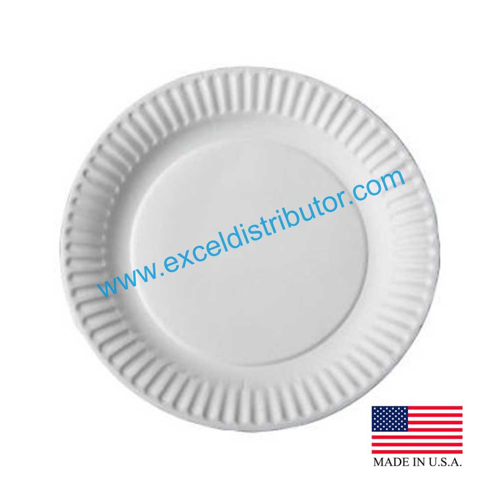 PAP-9INCH – PAPER PLATES 9 INCH 1000/CS – Excel Distributors