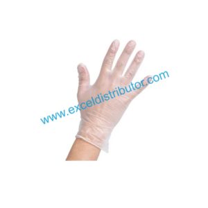 POWDER FREE VINYL GLOVES LARGE – 100/CT