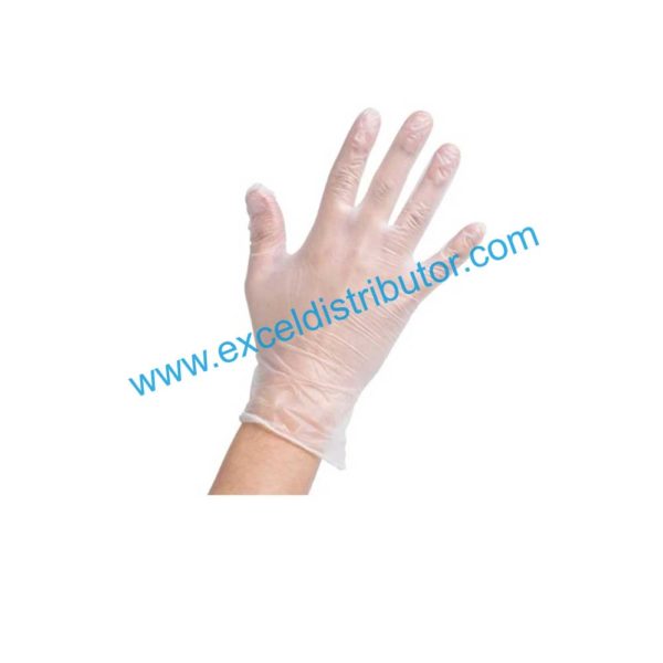 #488020 –  POWDER FREE VINYL GLOVES EXTRA LARGE – 100/CT - Image 2