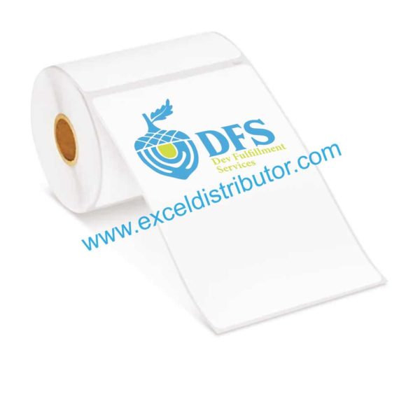 EXRL254-DT1C–2.5” x 4”Direct Thermal Labels 500/Roll - Image 2
