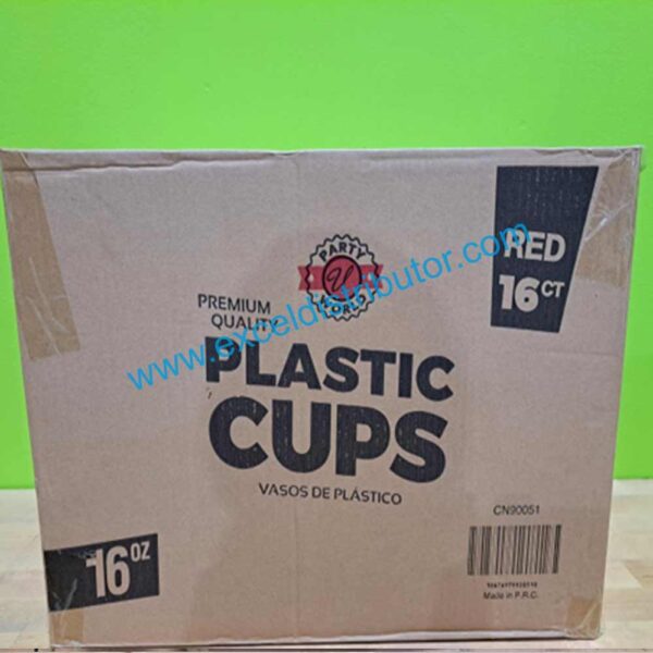 16oz Plastic cup 768/case - Image 2
