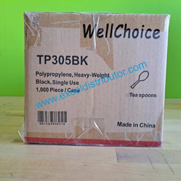 Polypropylene, Heavy-weight spoon Black - Image 2