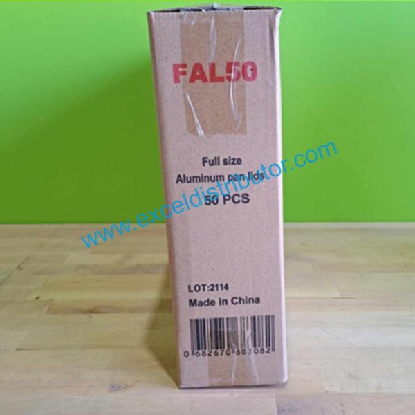 Full size Aluminum pan lids 50/case - Image 3